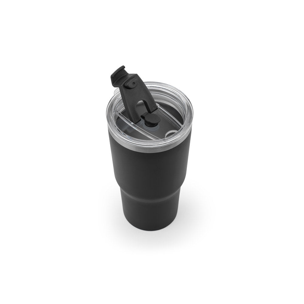 Προσωποποιημένο Compact Travel Cup 600ml από Ανοξείδωτο Ατσάλι - E&G