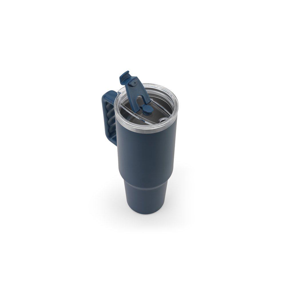 Προσωποποιημένο Ποτήρι Θερμός Travel Cup 1300ml με Χερούλι & Καλαμάκι - E&G